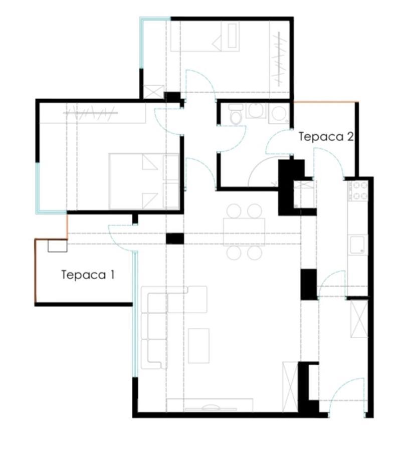 - Serenity Apartment - Skopie Exterior foto